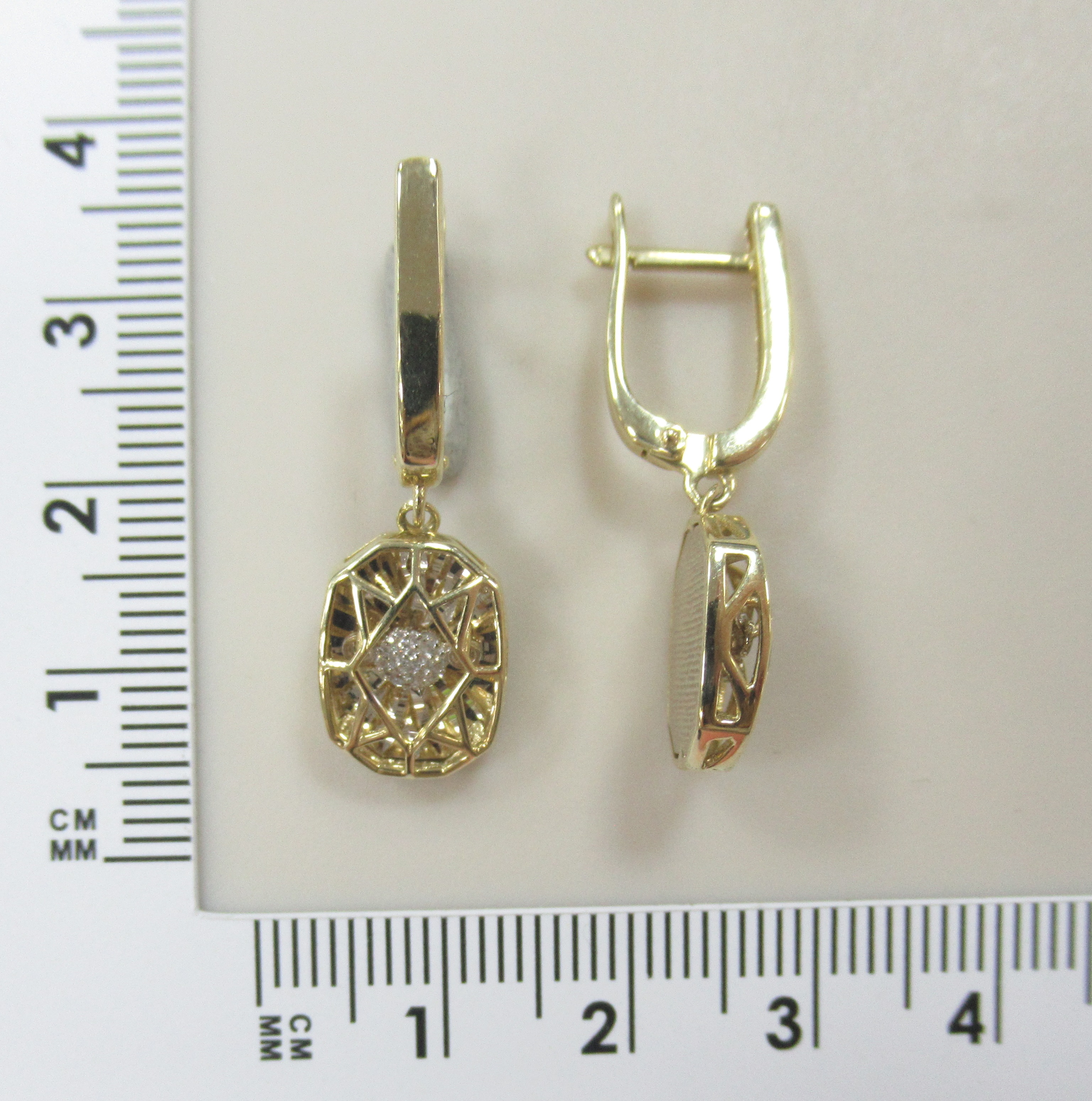 10511-001013 Серьги (Au 585)